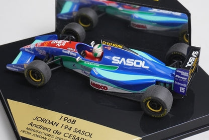 1:43 ONYX 196B Jordan 194 SASOL #15 A.D. Cesaris model car