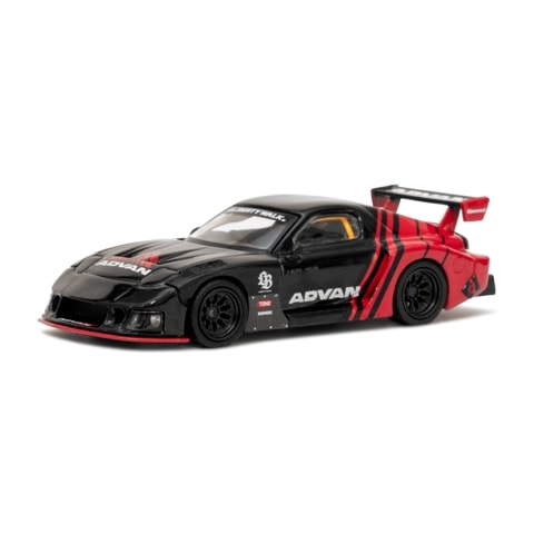 MC198-AD TSM MINI-GT 1:64 Mazda RX-7 LB-Super Silhouette ADVAN RHD *LBWK exclusive blister pack