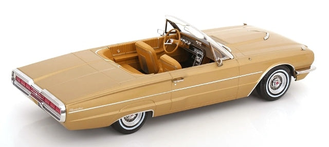 [ Pre-order ] KKDC181342 KK Scale 1:18 Ford Thunderbird Convertible 1966 Gold Metallic