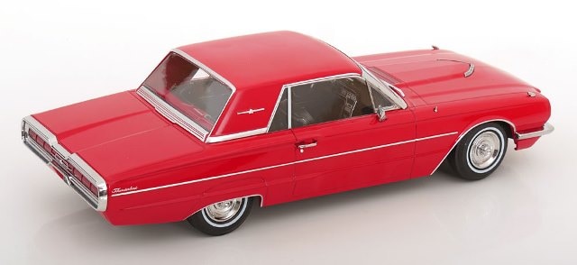 [ Pre-order ] KKDC181343 KK Scale 1:18 Ford Thunderbird Hardtop Coupe 1966 Red