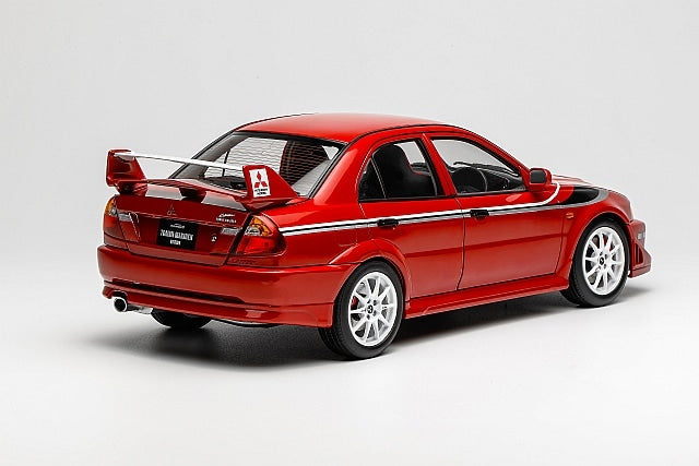[ Pre-order ] M84302 MOTORHELIX 1:18 Mitsubishi Lancer Evolution VI GRS T.M.E PASSION RED