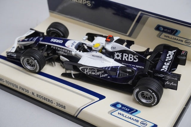 1:43 MINICHAMPS 400080007 Williams Toyota FW30 2008 #7 model car