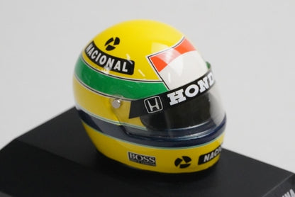 1:43 MINICHAMPS 540380901 Helmet 1989 Ayrton Senna model car