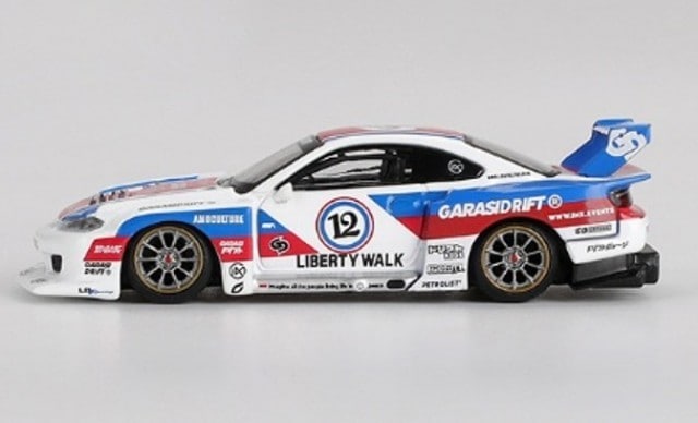 [ Pre-order ] MGT01022-R TSM MINI-GT 1:64 Nissan LB-Super Silhouette Silvia S15 GARASIDRIFT x LBWK 2025 (Right-Hand Drive)