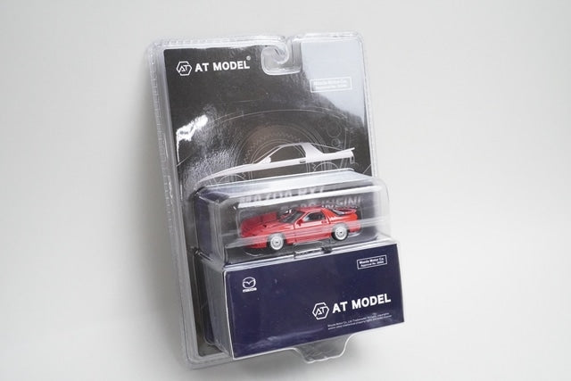 AT64009 AT MODEL 1:64 Mazda RX7 FC3S Infini Red Blister Packaging model car