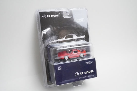 AT64009 AT MODEL 1:64 Mazda RX7 FC3S Infini Red Blister Packaging model car