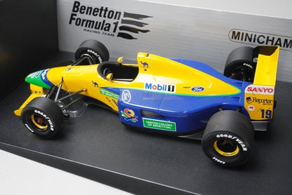 1:18 MINICHAMPS 100920119 Benetton Ford B191B Early Season 1992 #19 model car