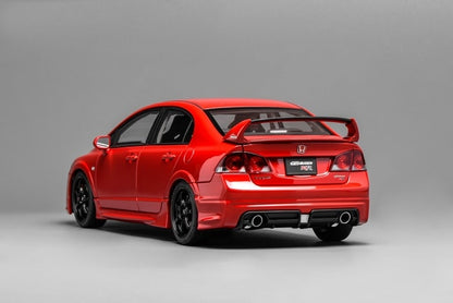 [ Pre-order ] M85415 MOTORHELIX 1:18 Scale Honda Civic Type R (FD2) MUGEN RR Milano Red
