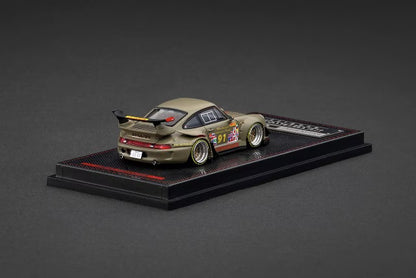 IG3873 ignition model 1:64 RWB 993 Matte Green