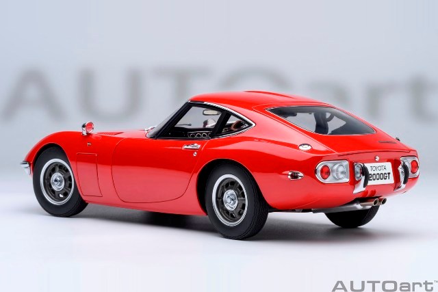 79547 AUTOart 1:18 Toyota 2000GT 1967 red model car