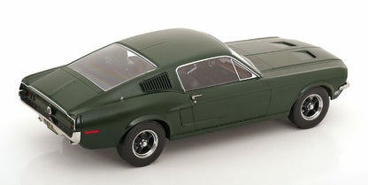[ Pre-order ]KKDC181395 KK Scale 1:18 Scale Ford Mustang GT Fastback 1968 Matte Green