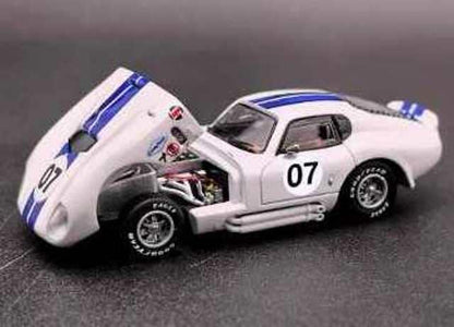 [ Pre-order ] Fine Works64 1:64 Shelby Cobra Daytona Coupe (CSX2601) Greywhite-Blue