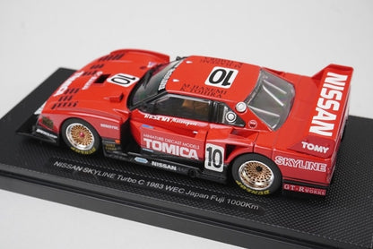 1:43 EBBRO 43989 Nissan Skyline Turbo C WEC Japan Fuji 1983 #10 model car