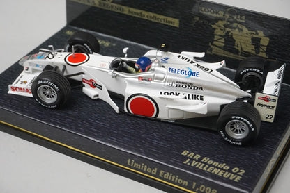 1:43 MINICHAMPS 409000022 Suzuka Circuit Custom BAR Honda 02 #22 model car