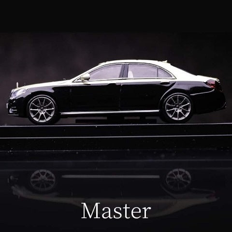 Master 1:64 Mercedes Benz S-Class S450 (W222) black and gold