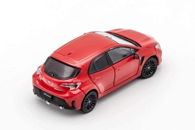 KS-041-365 GCD Gaincorp Products 1:64 Toyota Corolla GR Corolla red (LHD)