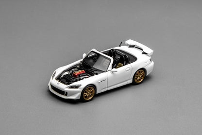 [ Pre-order ] M65108 MOTORHELIX 1:64 Scale Honda S2000 TYPE S Platinum White Pearl
