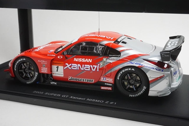 1:18 AUTOart 80377 80576 Nissan Fairlady Z Xanavi Nismo Super GT 2005 #1