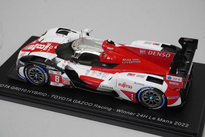 1:43 Spark 43LM22 Toyota GR010 Hybrid Gazoo Racing Le Mans 24H 2022 #8 model car