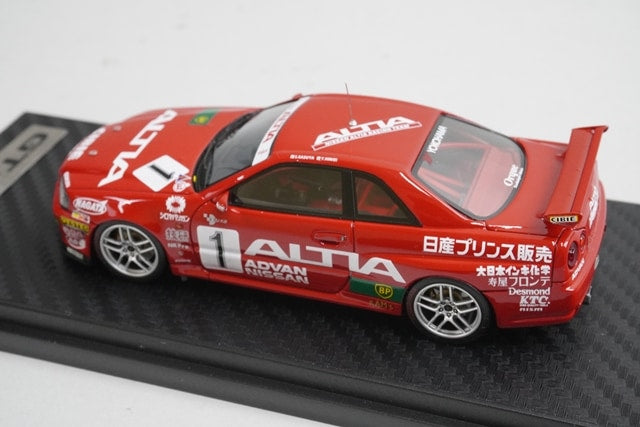 1:43 ignition model IG0067 Nissan ALTIA GT-R Super Taikyu 1999 #1 model car