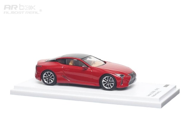 670301001 AR Box Almost Real Model 1:64 Lexus LC500 2018 Red