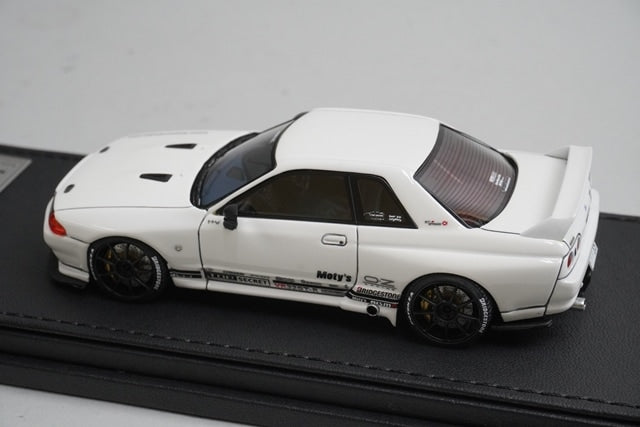 1:43 ignition model IG1526 Nissan TOP SECRET GT-R VR32 White model car