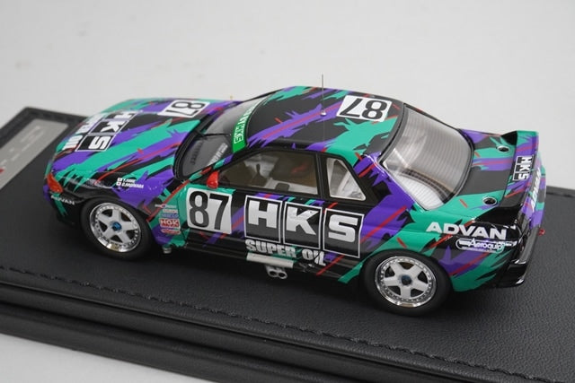 1:43 ignition model IG2976 Nissan HKS Skyline JTC 1993 #87 model car