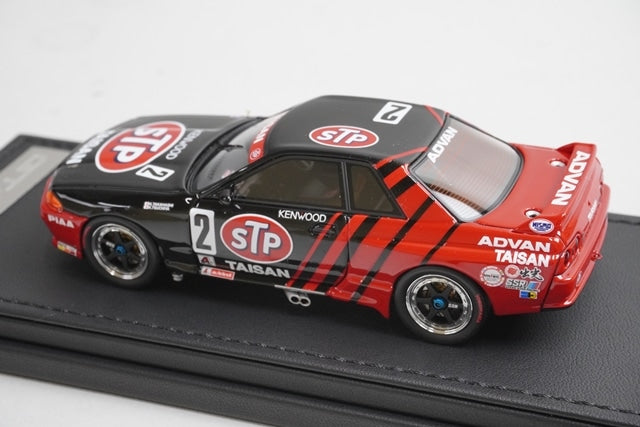 1:43 ignition model IG2972 Nissan STP Taisan GT-R JTC 1993 #2 model car