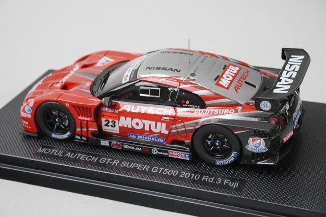 1:43 EBBRO P425 Nissan Motul Autech GT-R Super GT500 Rd.3 Fuji 2010 #23