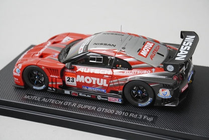 1:43 EBBRO P425 Nissan Motul Autech GT-R Super GT500 Rd.3 Fuji 2010 #23