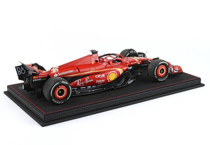 BBR241816DIE BBR 1:18 Ferrari SF-24 Australian GP 2024 C. Leclerc #16 Luxury Packaging with Clear Case
