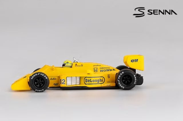 MGT01088-L TSM MINI-GT 1:64 Lotus 99T F1 1987 Monaco GP Winner #12 A. Senna