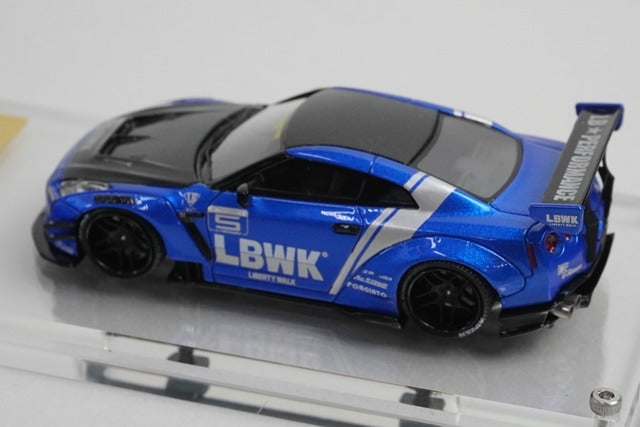 1:64 ignition model IG2368 Nissan LB-WORKS GT-R R35 Type 2 Blue