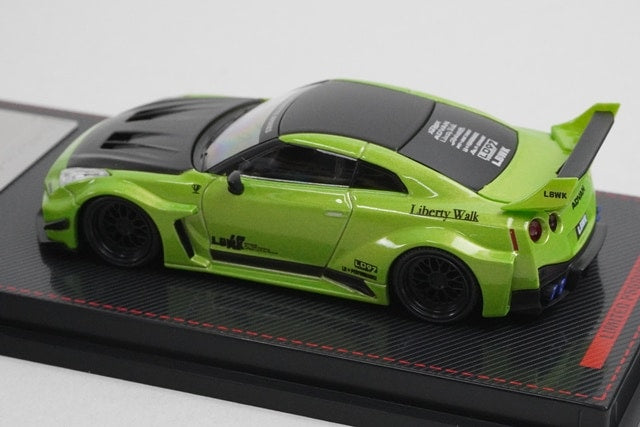 1:64 ignition model IG2384 Nissan LB WORKS 35GT-RR Green Metallic