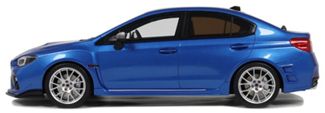 [ Pre-order ] OTM1182 OttO 1:18 Subaru WRX STI S207 2015 (WR Blue Pearl) World Limited Edition