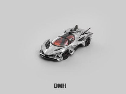 [ Pre-order ] DMH 1/64 Apollo Project EVO German Supercar Silver