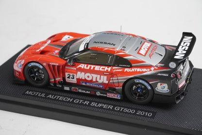 1:43 EBBRO 44323 Nissan Motul Autech GT-R Super GT500 2010 #23 model car