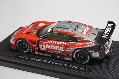 1:43 EBBRO 44172 Nissan Motul Autech GT-R Super GT500 2009 #1