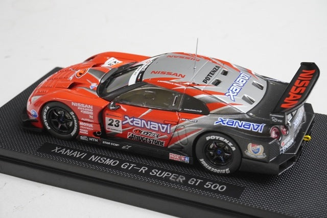 1:43 EBBRO Motoyama Custom Nissan Xanavi Nismo GT-R Super GT 2008 #23
