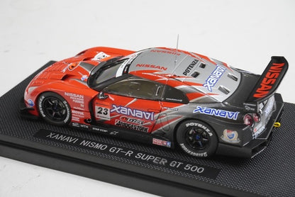 1:43 EBBRO Motoyama Custom Nissan Xanavi Nismo GT-R Super GT 2008 #23