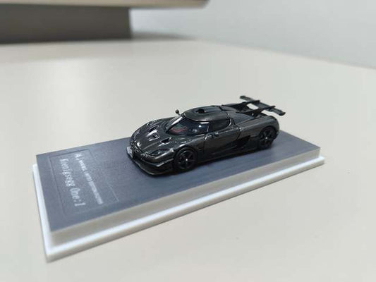 [ Pre-order ] MJ Model 1:64 Koenigsegg Agera One:1 Full Carbon Black