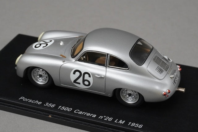 1:43 Spark S1351 Porsche 356 1500 Carrera Le Mans 1956 #26 model car