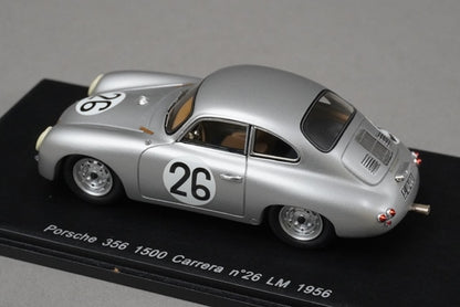 1:43 Spark S1351 Porsche 356 1500 Carrera Le Mans 1956 #26 model car