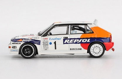 MGT01131-L TSM MINI-GT 1:64 Lancia Delta HF Integrale Evoluzione Monte Carlo Rally 1993 #1 (Left-hand drive)