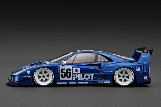 [ Pre-order ] IG3753 ignition model 1:18 LB-WORKS 40 Blue Metallic