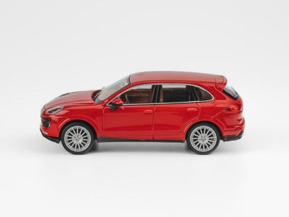[ Pre-order ] DM Model 1:64 Porsche Cayenne Turbos 2014 Ferrari Red