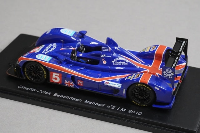 1:43 SPARK S2550 Ginetta Zytek Beechdean Mansell Le Mans 2010 #5 model car