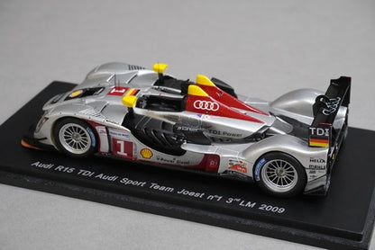1:43 SPARK S0687 Audi R15 TDI Sports Team Joest Le Mans 3rd 2009 #1 model car
