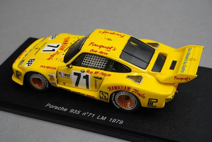 1:43 SPARK S2016 Porsche 935 Le Mans 1979 #71 model car
