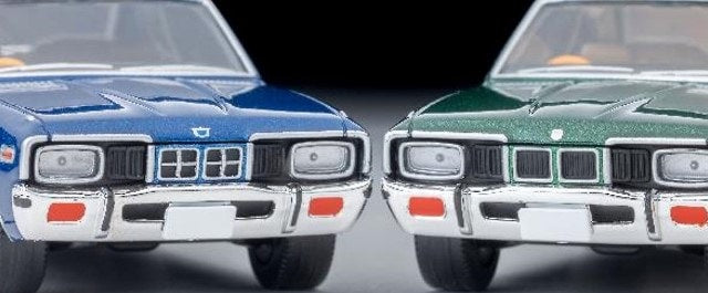 [ Pre-order ] LV-N359a TOMYTEC 1:64 Nissan Gloria 2-door HT 2800 SGL (navy) 1975 model 336730